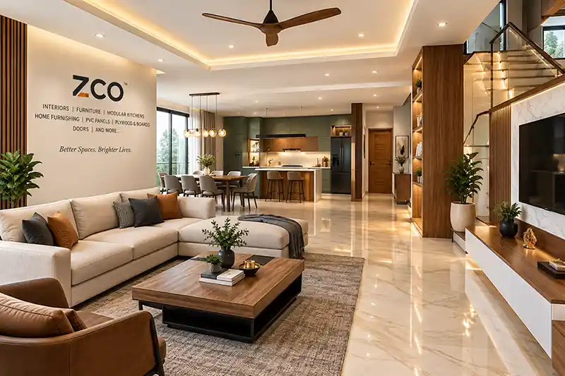 ZCO Industries Pvt Ltd - ZCO Homes - Luxurious Modern Interior 4BHK House