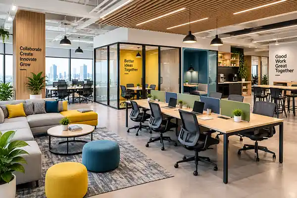 Co-working office space