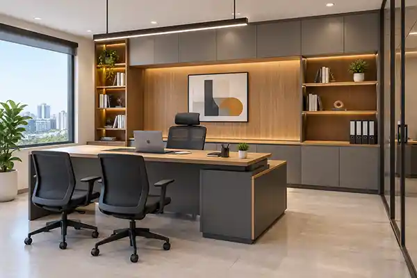 Custom office interior